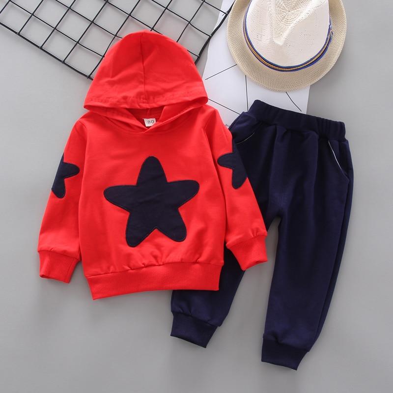 Boy's Clothing Baby STAR Cotton Sports Hooded