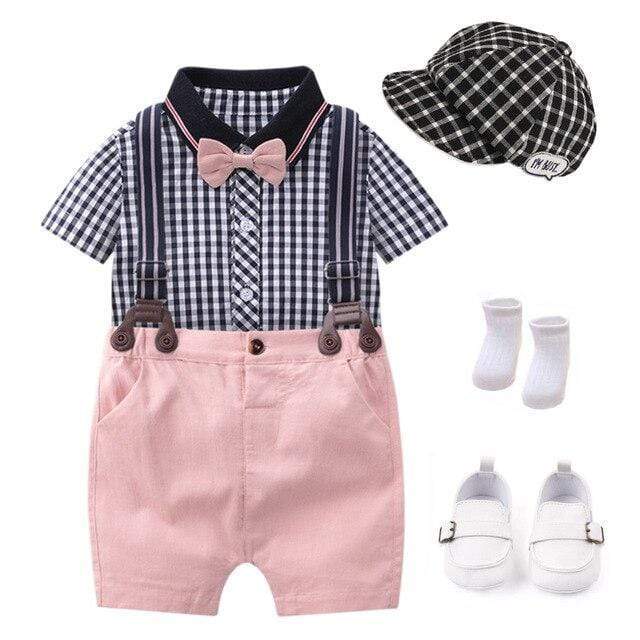 Boy's Clothing KB8066 3 / 3M / China Baby Summer Clothes Set