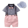 Boy&#39;s Clothing KB8066 hat b / 3M / China Baby Summer Clothes Set