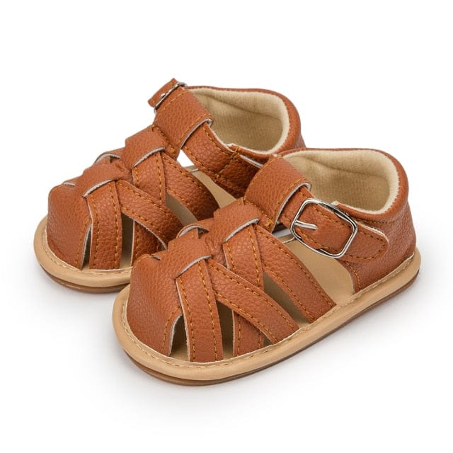 Brown-P / 0-6 Months Baby Summer Sandals