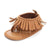 Shoes Khaki / 0-6M Baby Tassel Sandals