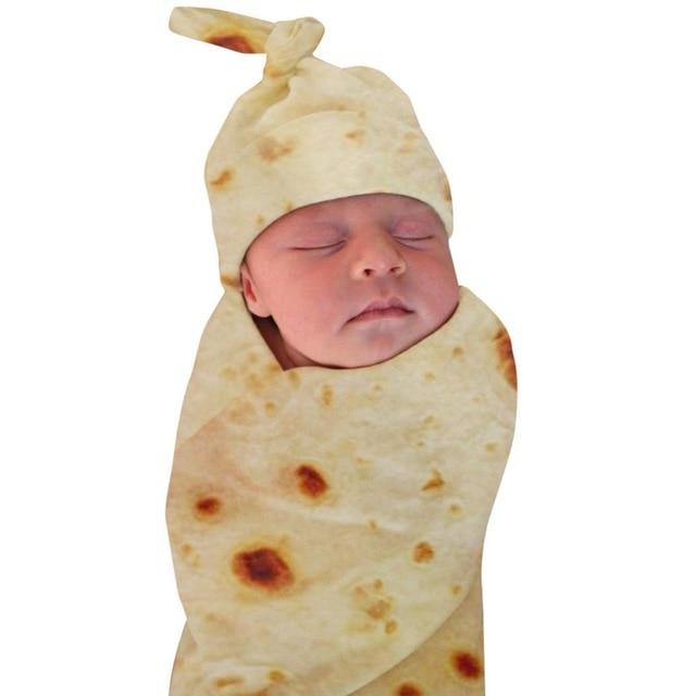 Accessories Blanket hat Baby Tortilla Swaddle