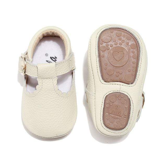 Shoes beige / 2 Baby Vintage T-Bar Shoes