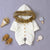 unisex White / 12M Baby Winter Romper