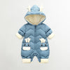 Girl&#39;s Clothing Blue / Newborn / Russian Federation Baby Winter Snowsuit Plus Velvet