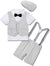 Light Gray / 2 Years Baptism Gentleman Party Gift