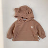 brown / 6M  66cm Bear Hooded Sweatshirt