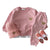 Girl's Clothing as picture 10 / 5T bear round neck sweatshirt suit