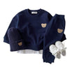 Girl&#39;s Clothing as picture 9 / 3M bear round neck sweatshirt suit