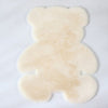 45x60cm / Milk white Bear rug super soft carpet