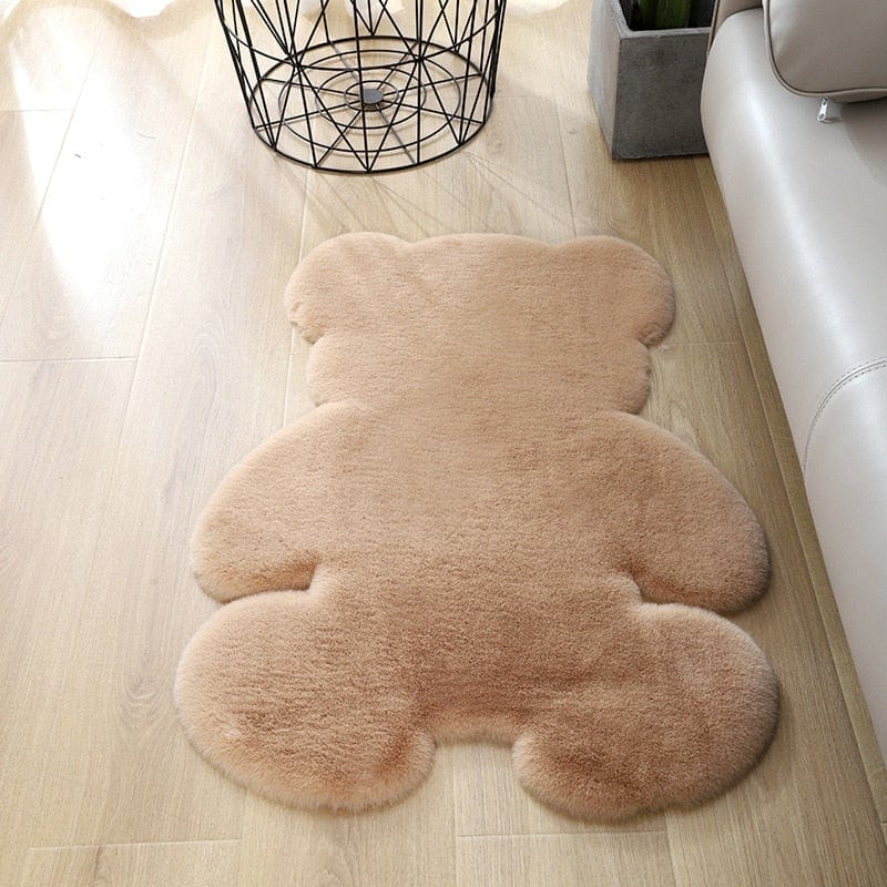 Bear rug super soft carpet