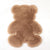 45x60cm / Brown Bear rug super soft carpet