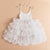 5T / White 1 Beauty Flower Dresses