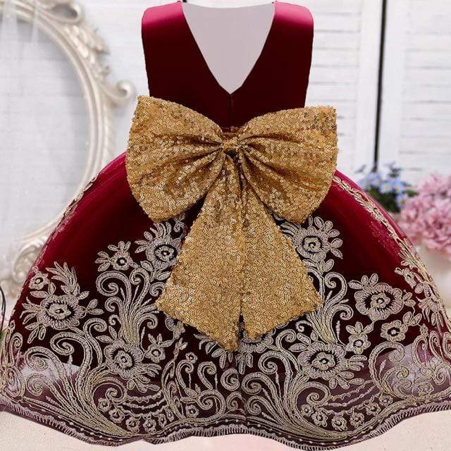 Girl's Clothing Big Bow Baby Girl Dress