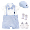 Boy&#39;s Clothing Set A / 18M Blue Striped Baby Outfit