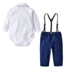 Boy&#39;s Clothing Bodysuit with Straps Trousers Outfit