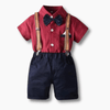 Boy&#39;s Clothing Bow Tie Summer Outfit