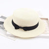 Accessories Milky White / Adult 54-58CM Bowknot Straw Hat