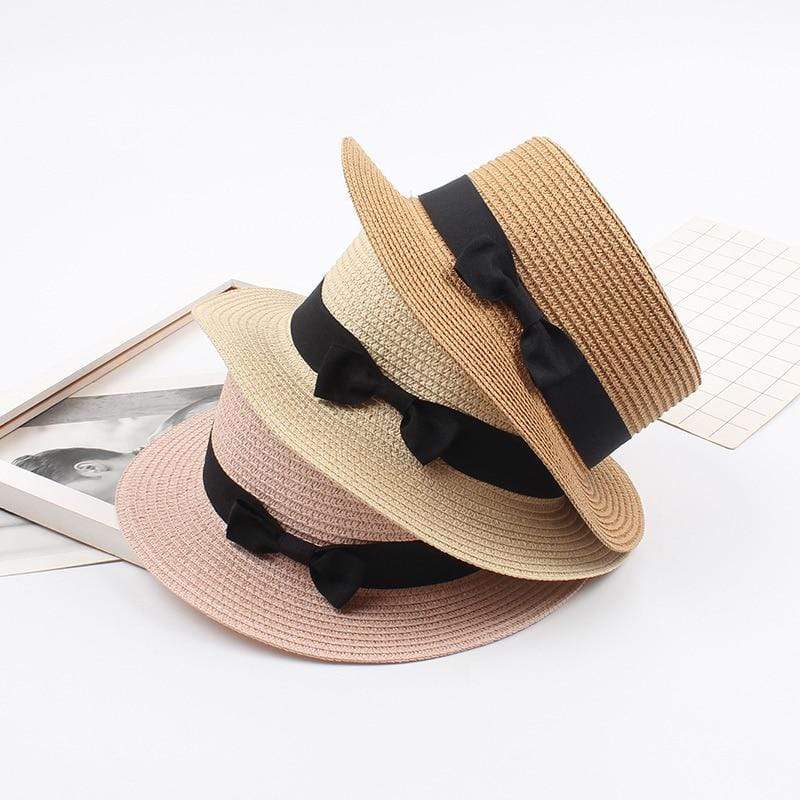 Accessories Bowknot Straw Hat