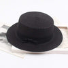 Accessories Black / Baby 52-54CM Bowknot Straw Hat