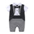 Boy's Clothing 6M Bowtie Plaid Swallowtail Jumpsuit Outfits