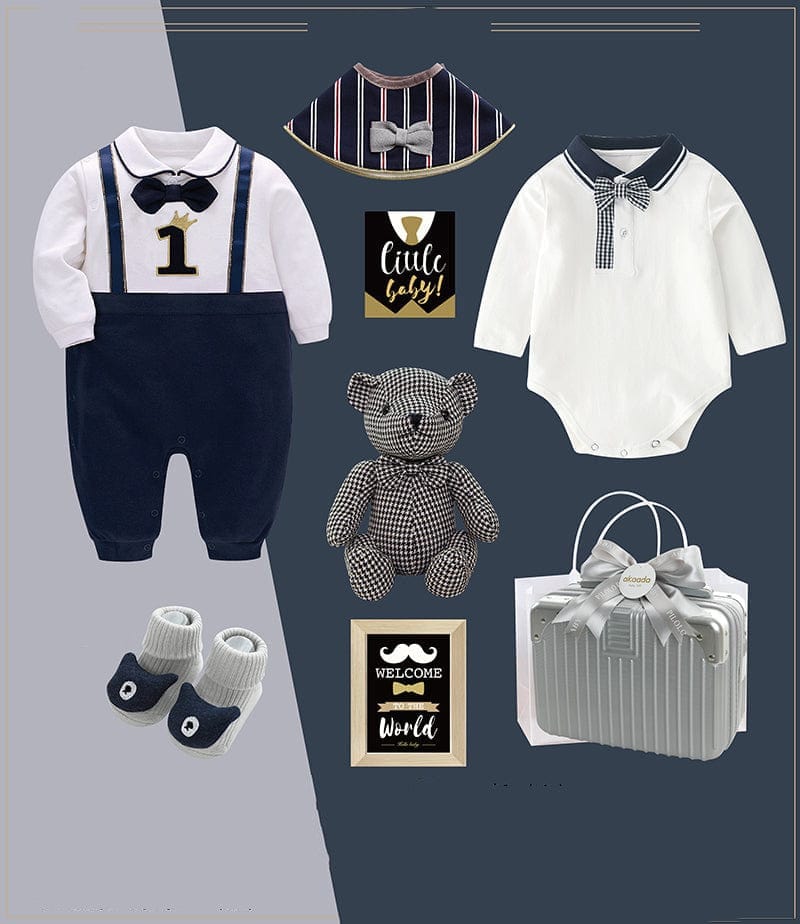 0-3M / SET B Boy Baby Gift Set