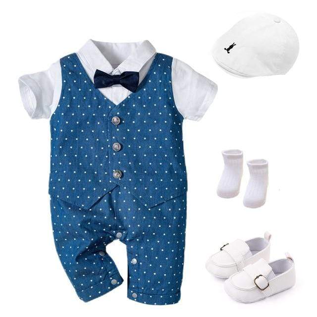 Boy's Clothing All Blue / 12M Boy Blue Formal Suit