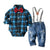 Boy's Clothing Newborn Baby Boy Denim Rompers