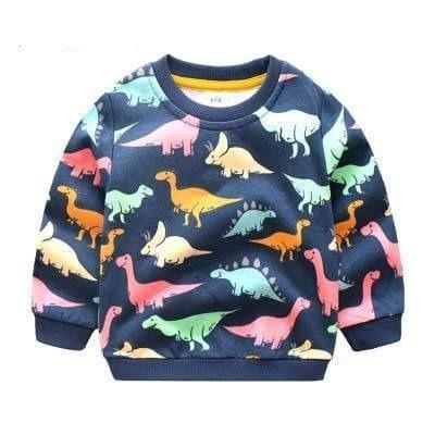 MULTI / 2T Dinasour Sweatshirt