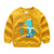 Yellow / 2T Dinasour Sweatshirt