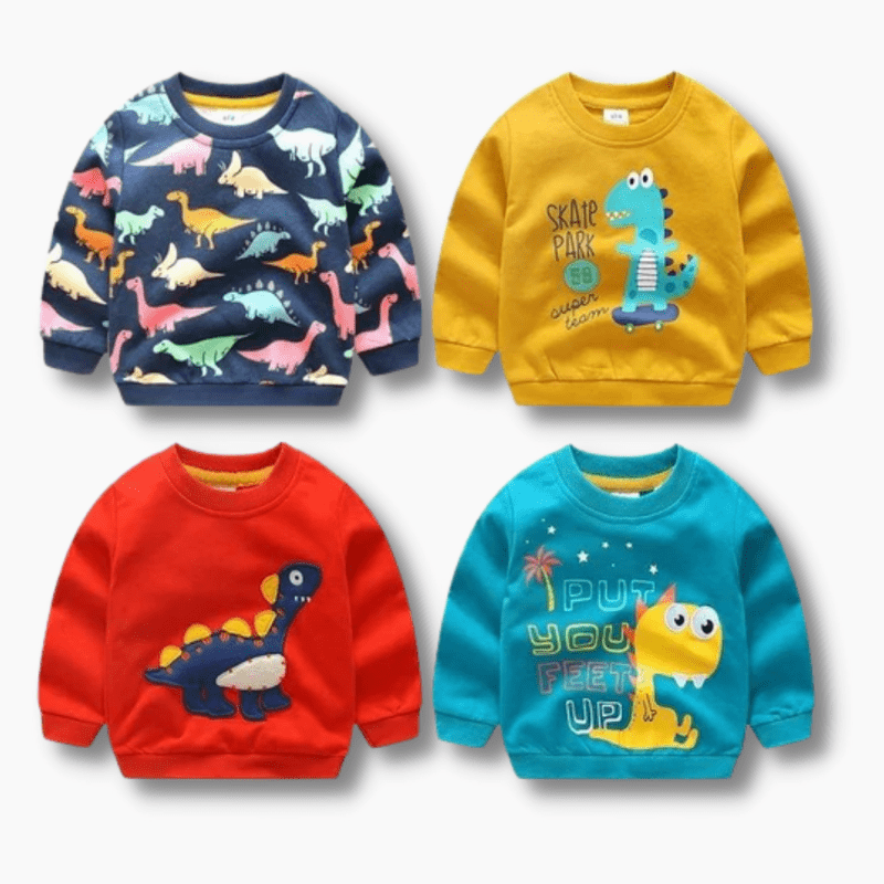 Boy's Clothing Boy Dino Sweatshirt