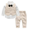 Boy&#39;s Clothing Beige / 3T Boy Formal Vest Suit