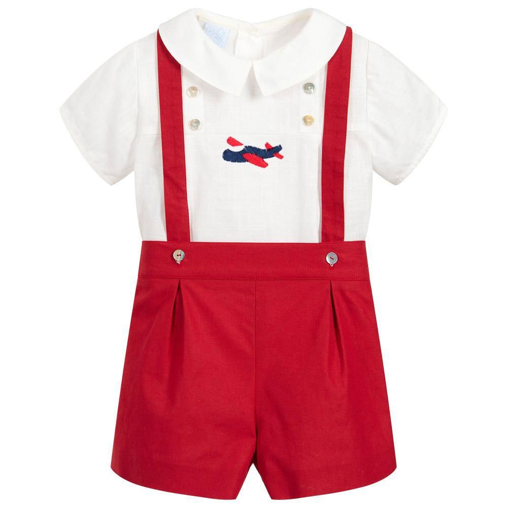 Boy's Clothing Boy Red Vintage Outfit