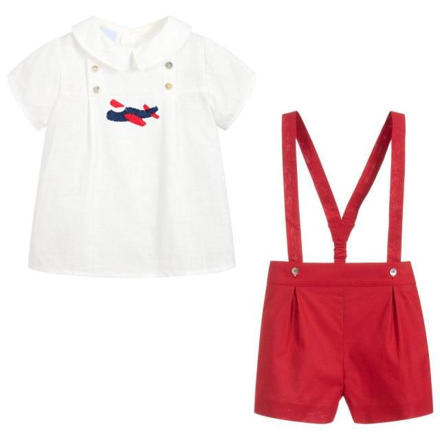 Boy's Clothing Red / 5T Boy Red Vintage Outfit