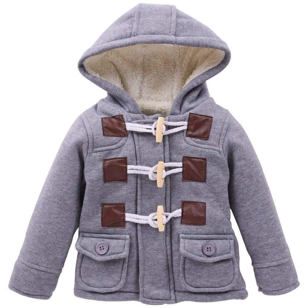 Baby Boy Letter Embroidery Button Front Bomber Jacket | SHEIN USA