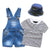 Boy's Clothing Boys Denim Overalls Set(GONE FROM THE SUPPLIER)