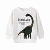 Boy&#39;s Clothing White / 3T Boys Dinosaur Sweatshirt