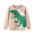 Boy's Clothing Bone White / 3T Boys Dinosaur Sweatshirt