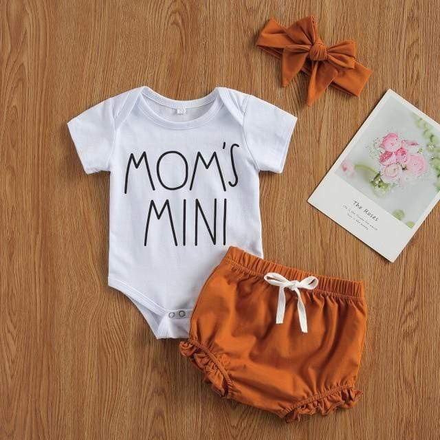 G / 6M Boys Girls Summer 3pcs Outfits