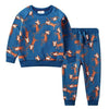 W8149 blue / 24M Boys Sweater Set