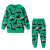 W90387101 GREEN / 6T Boys Sweater Set