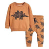 W20563 dinosaurs / 4T Boys Sweater Set