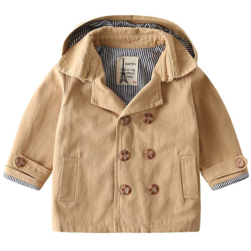 Boy's Clothing Boys Trench Coat