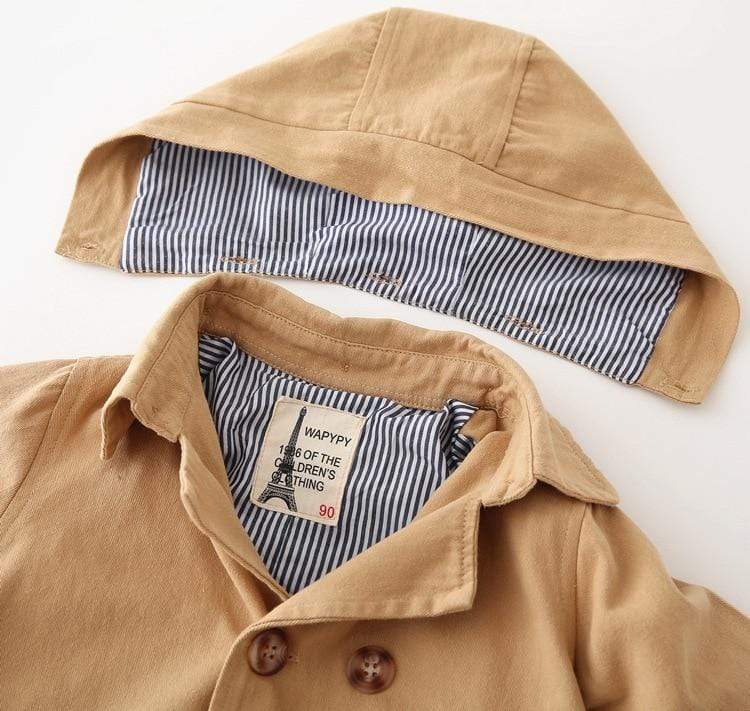 Boy's Clothing Boys Trench Coat