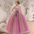 Dark pink / 8 Bridesmaid Princess Dress