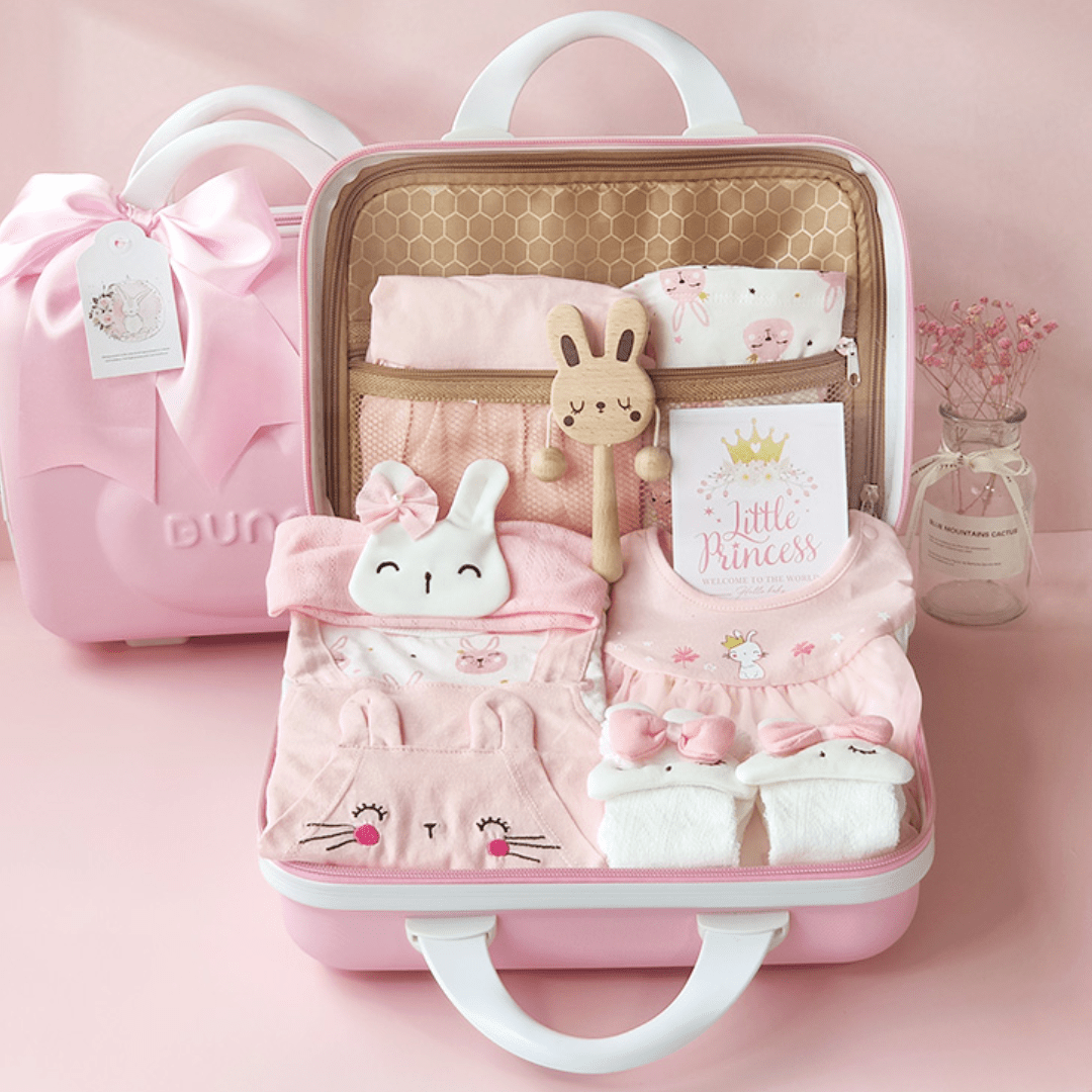 Welcome New Baby Gift Box - Pink