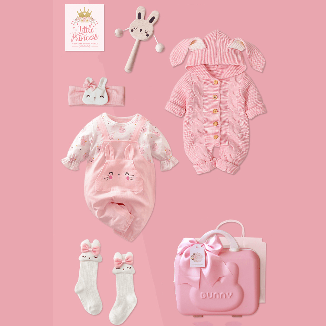 0-3M / Set C Bunny Baby Gift Set