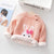 Girl's Clothing Pink / 6-12M Bunny Embroidery Sweater