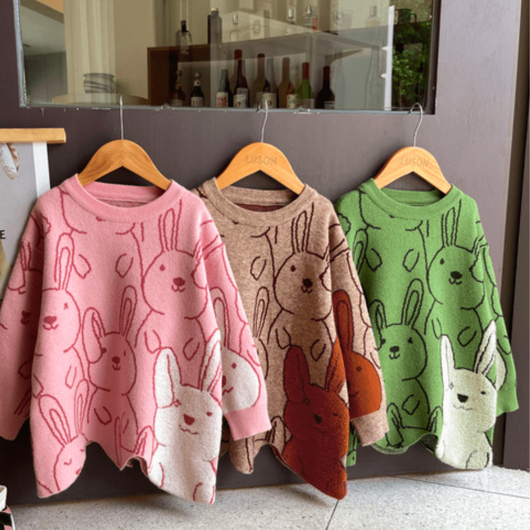 Bunny Knit Sweater