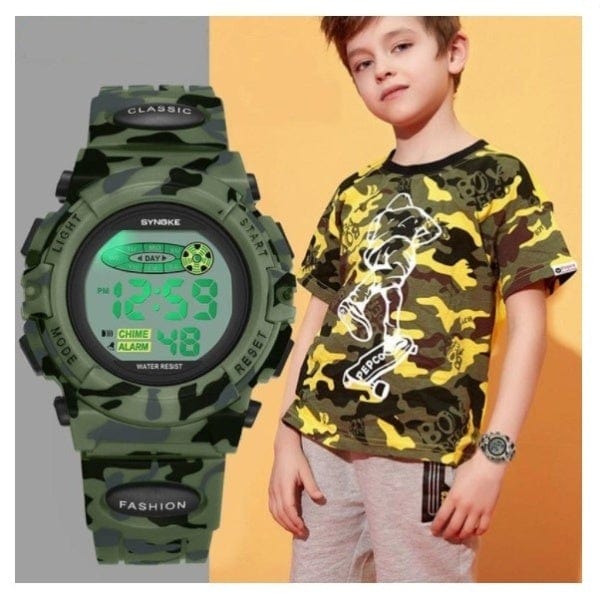 Camo Kid Watch